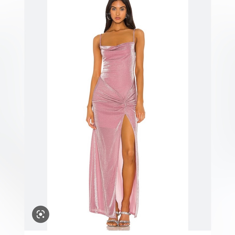 Privacy please pink gown